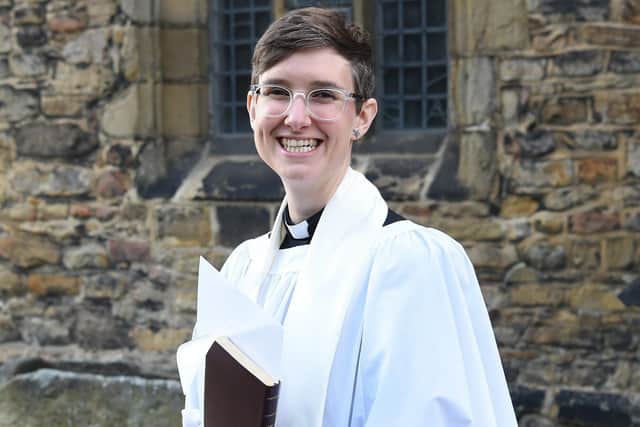 Rev Kat Gregory-Witham of St Matthew the Apostle in Burnley