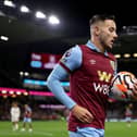 BURNLEY, ENGLAND - SEPTEMBER 23: Josh Brownhill of Burnley prepares to take their sides corner during the Premier League match between Burnley FC and Manchester United at Turf Moor on September 23, 2023 in Burnley, England. (Photo by Matt McNulty/Getty Images)