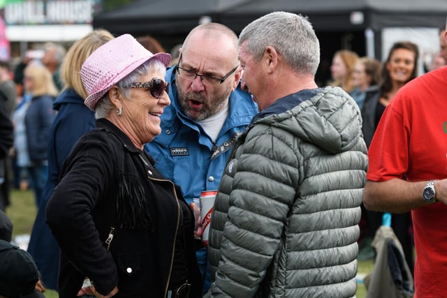 Revellers enjoy a day out at Towneley Park Tribute Festival. Photo: Kelvin Stuttard