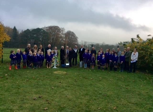 Thorneyholme Primary School in Dunsop Bridge was honoured to take delivery of one of the 350 trees forming the spectacular Tree of Trees which was such a prominent feature of the Queen's Platinum Jubilee celebrations.