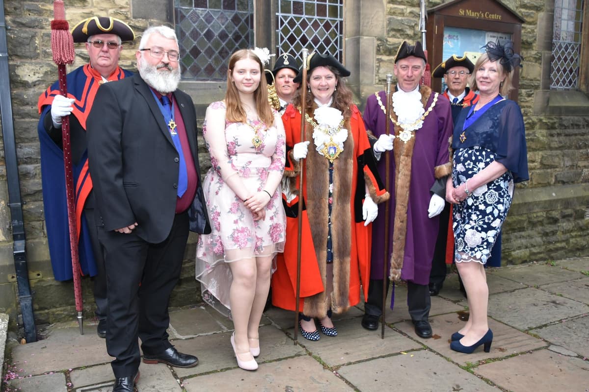 Clitheroe Mayor Mayor making ceremony in Clitheroe takes place in person for first time ...