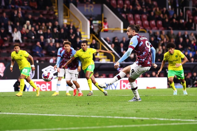 Rodriguez scores from the spot (Photo by Nathan Stirk/Getty Images)