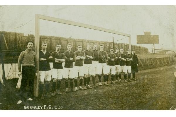 Burnley Football Club c1905. Credit: Lancashire County Council