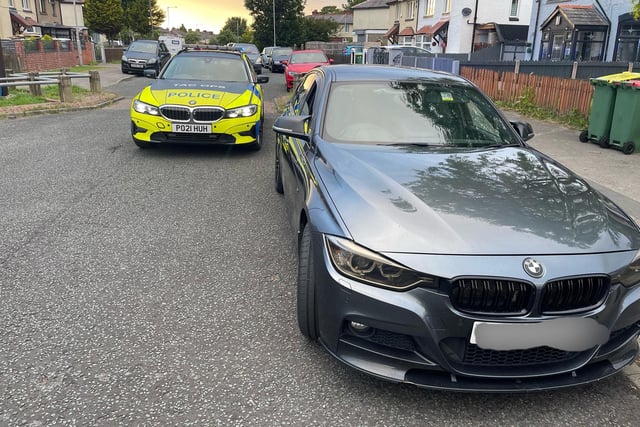 An officer could smell the cannabis coming from this vehicle when it tried to evade him on the back streets of Preston.
Eventually the vehicle was stopped in Arnhem Road where the driver failed a drug test for cannabis and was arrested.