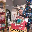 Depher founder James Anderson will spend two days handing out free Christmas presents to children in Burnley next month