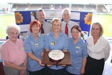Pendleside Hospice in Burnley celebrating its 21st anniversary.