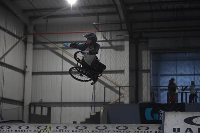 WCMX combines elements from wheelchair BMX and skateboarding