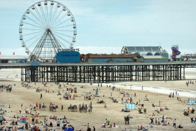 There are loads of great beaches in Lancashire including Blackpool, St Annes and Morecambe