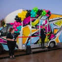 Launch night of Participation Works' new youth and community van in Burnley.