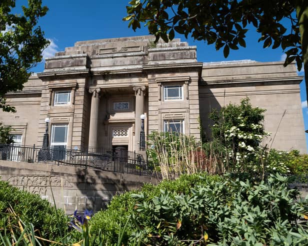 A rally for Palestine will be held in the Peace Gardens outside Burnley Library on Bank Holiday Monday. Photo: Kelvin Stuttard