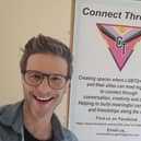 Steven Greene, of Burnley, has set up an adults' LGBTQ+ friendship group in Pendle as part of Connect Through.