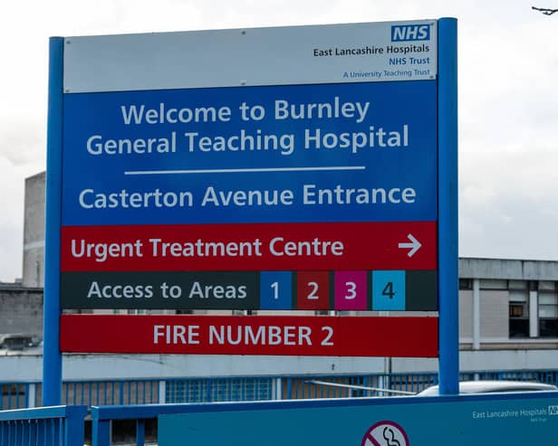 Burnley General Teaching Hospital. Photo: Kelvin Stuttard