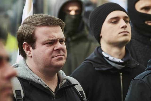 Andrew Ellis (left) as Robbie and Dean-Charles Chapman as Jack Renshaw in the ITV true crime drama The Walk-In