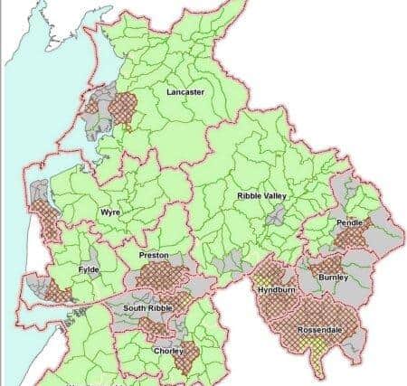There are over 200 parish and town councils in Lancashire - but they cover only around half of the population