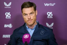 Scott Parker speaks to the media ahead of Burnley's game against West Ham United this weekend. Photo: Kelvin Lister-Stuttard