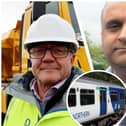County Cllrs Rupert Swarbrick and Azhar Ali are taking different approaches to the threatened closure of Lancashire's ticket offices