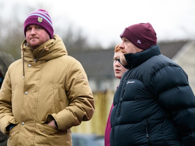 Burnley fans arrive at Turf Moor for the Premier League fixture against West Ham United. Photo: Kelvin Lister-Stuttard