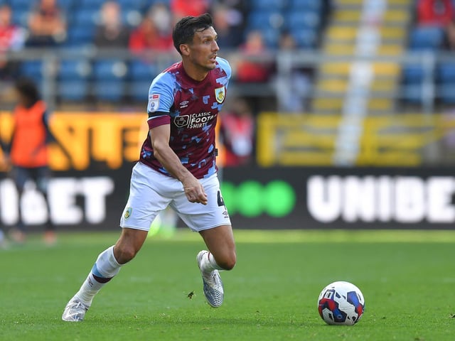 Burnley's Jack Cork
The EFL Sky Bet Championship - Saturday 17th September 2022 - Burnley v Bristol City - Turf Moor - Burnley