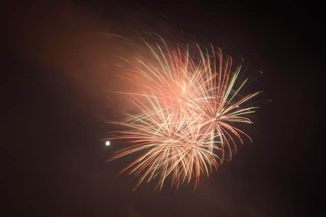 Firework display. Photo: Kelvin Stuttard