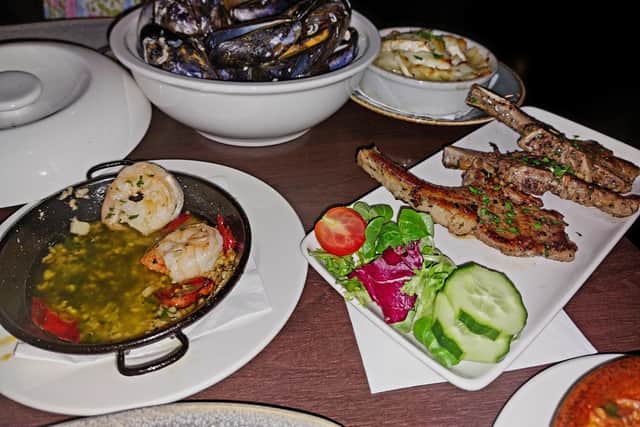 More of the dishes at Casa Tapas, Rawtenstall