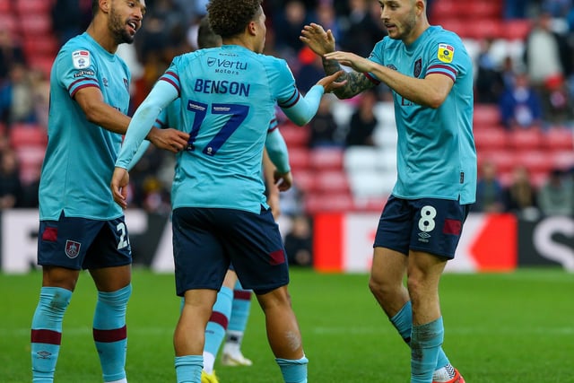 The midfielder scored the fourth goal in Burnley's comeback win against Sunderland.