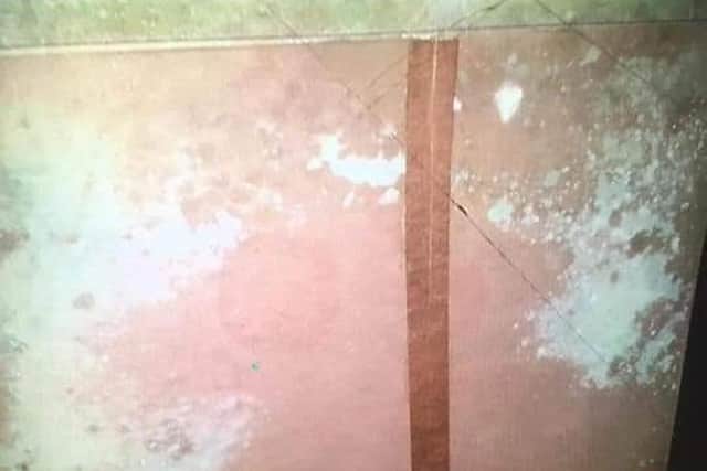 A chronically ill Calico Homes tenant in Burnley says she had to throw out most of her furniture after it was damaged by mould.