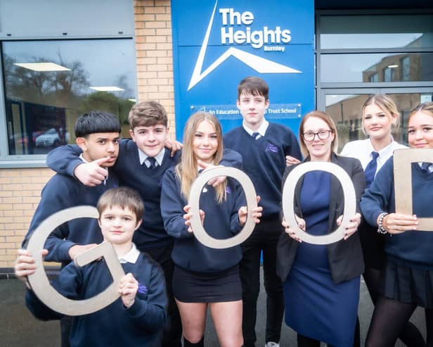 The Heights in Burnley has been praised for changing the lives of its pupils by Ofsted inspectors who rated it as ‘good’ across the board in its first inspection.