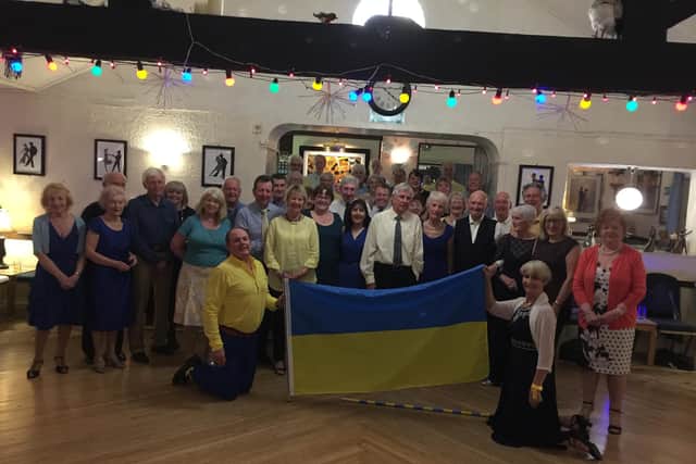 Stepping Out Dance Centre in Burnley raised £1,300 towards the Ukraine Disaster Emergency Fund