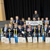 Estate and lettings agency Pendle Hill Properties will present local Year 3 children with a special cricket bat and a selection box for the fourth consecutive year this December