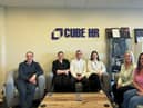 The CUBE HR team with Depher founder James Anderson (centre)