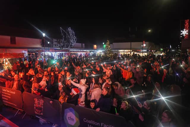 Last year's Colne Christmas lights switch-on was a huge success.