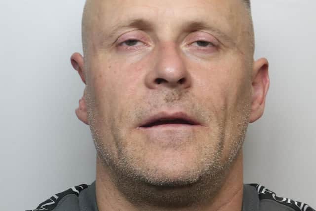 Dale Poppleton, 41, who is wanted in connection with ‘serious offence’ has links to northern England (Credit: West Yorkshire Police)