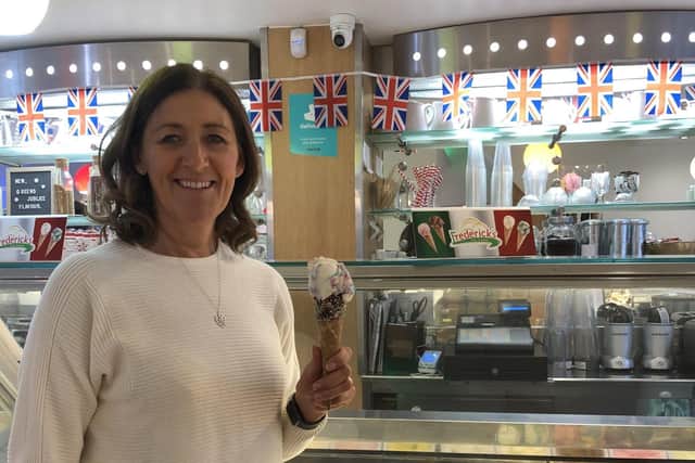 Donna-Townson Fredricks Ice Cream a finalist in the Family business category