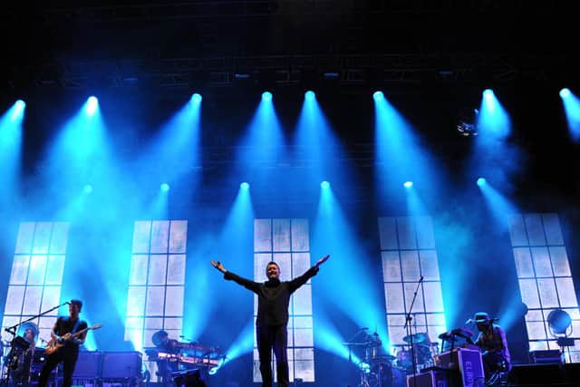 Guy Garvey and Elbow at V Festival. (Photo by Stuart C. Wilson/Getty Images)