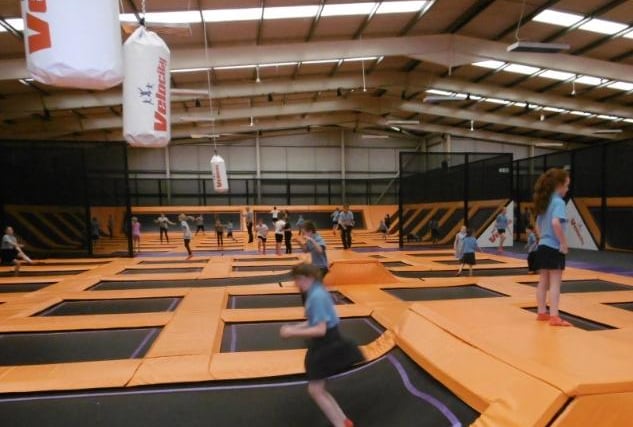 Bounce and boing an afternoon away at Velocity Trampoline Park on Wheatlea Industrial Estate, Wigan