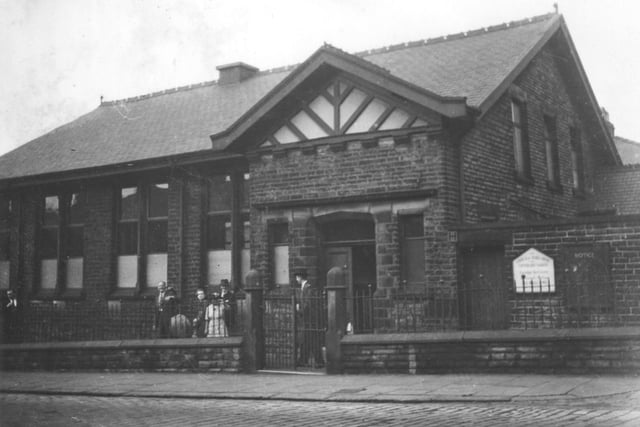 An image of the old Mormon chapel in Liverpool Road, Rosegrove, Burnley. A former spiritualist the Mormons took it over in 1937 before moving to a chapel in Belvedere Road. The building remains today as the Halstead Centre