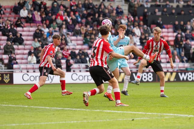 McMahon-Brown recently scored an incredible back heeled finish during Burnley's Premier League Cup final win. Picture: Kevin Hayden Photography