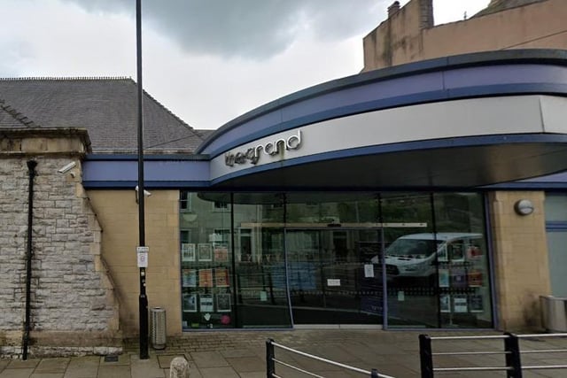 The Grand, York Street, Clitheroe, is a contemporary 1870s-era auditorium holding 400 people with a full-size cinema screen and a cafe. It is a creative hub presenting a wide range of events for the community.