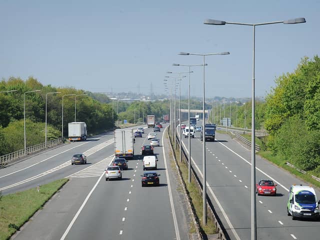 A total of £2.5 million will be spent renewing the safety barrier in the verge along the M65 between Burnley and Accrington.