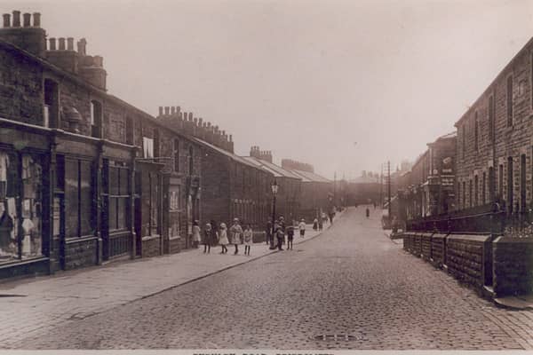 Burnley Road, Briercliffe (c. 1900). Credit: Lancashire County Council