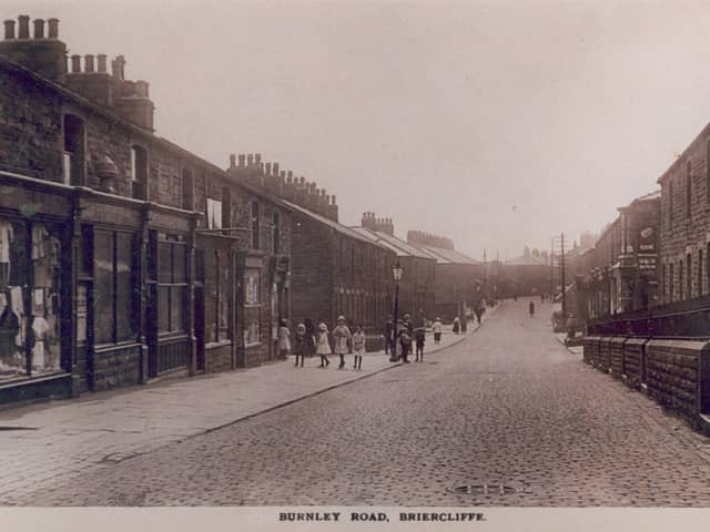 Burnley Road, Briercliffe (c. 1900). Credit: Lancashire County Council