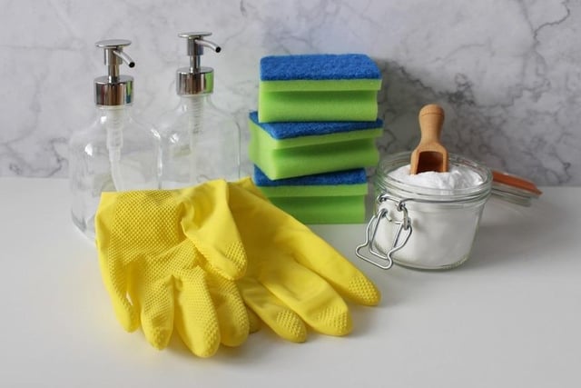 Cleaning can be very therapeutic and 21 per cent of people polled said a deep clean of their house helped them de-stress