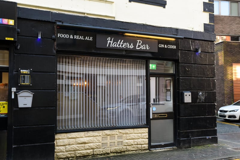 Exterior of Hatters Bar, which has recently opened in Burnley Town Centre. Photo: Kelvin Lister-Stuttard