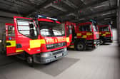 Firefighters from Burnley Nelson and Colne spend two hours tackling blaze at house in Broadway Place in Barrowford