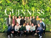 The stag do at the Guinness Storehouse