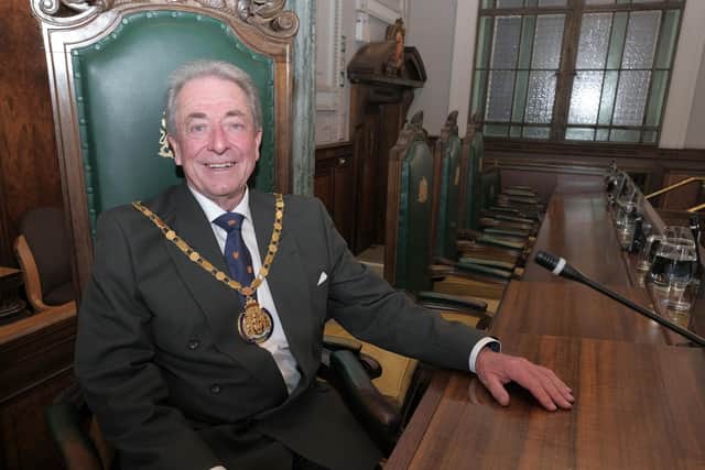 County Cllr Iddon chaired just one full council meeting at County Hall - a duty which he had been expecting to discharge for the next 12 months