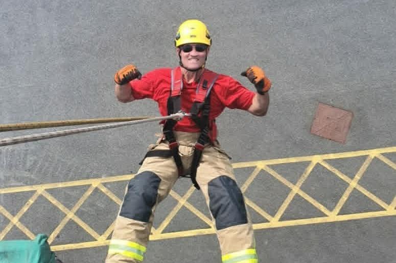 Burnley and Nelson firefighter lays down his hose after 27 year career ...