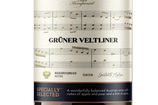 Specially Selected Grüner Veltliner drops from £6.99 to £6.49 at Aldi.
This is an Austrian grape variety, known for its pepper spice.