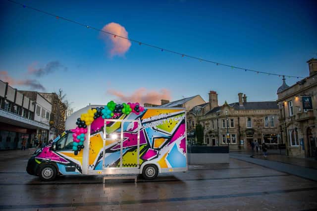 Participation Works launches new youth and community van in Burnley.