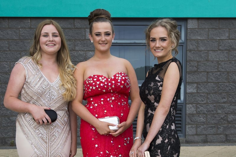 Unity College (left to right) Aimie Saunders, Becky Whittle, Ellie Smith